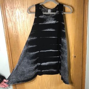 American Age black tyedye sundress